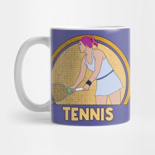 Woman Tennis Mug